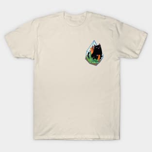 Terrarium Cat III - Pocket T-Shirt